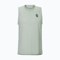 Koszulka do biegania męska SCOTT Endurance LT Tank. Szare t-shirty sportowe męskie Scott, l, z materiału, bez ramiączek, do biegania. Za 119.99 zł.