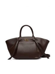 Guess Torebka Allegra HWBG22 37060 Brązowy ciemny. Brązowe torebki klasyczne damskie Guess, z aplikacjami, ze skóry, bez dodatków. Za 634.99 zł.