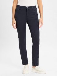 BRAX Spodnie - Mary Kobiety Bawełna niebieski, 22. Niebieskie spodnie materiałowe damskie Brax, bez wzorów, z bawełny, eleganckie. Za 329.95 zł.
