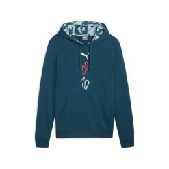 Bluza piłkarska z kapturem PUMA x NEYMAR JR Creativity PUMA. Niebieskie bluzy z kapturem męskie Puma, l. Za 180.73 zł.