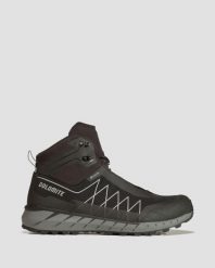 Buty trekkingowe męskie Dolomite Croda Nera High GTX. Czarne buty trekkingowe męskie Dolomite, z gore-texu, bez zapięcia, trekkingowe, gore-tex. Za 895.85 zł.