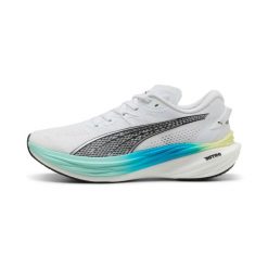 Buty do biegania Puma Deviate Nitro 3. Białe obuwie do biegania damskie Puma. Za 632.90 zł.