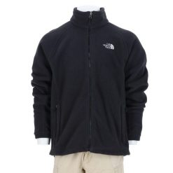 Second life - Kurtka polarowa męska The North Face czarna - Jak nowy. Czarne kurtki męskie The North Face, l, bez wzorów, z polaru, sportowe, bez kaptura. Za 170.36 zł.