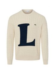 Lacoste swetry z dzianiny Mężczyźni beżowy, 7. Brązowe swetry męskie Lacoste, m, bez wzorów, z dzianiny, bez kołnierzyka. Za 899.95 zł.
