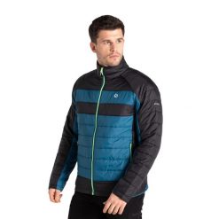Kurtka Ocieplana Męska Pikowany Descending II. Czarne kurtki męskie Dare 2b, l, bez wzorów, z materiału, bez kaptura. Za 140.99 zł.