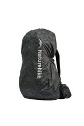 Pokrowiec na plecak Reflective L CNK50PJ010. Czarne plecaki męskie NATUREHIKE, bez wzorów, z materiału. Za 79.99 zł.