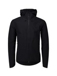 POC Kurtka kolarska "Transcend" w kolorze czarnym rozmiar: M. Czarne kurtki outdoor męskie POC, m, bez wzorów, z materiału, bez kaptura. Za 223.99 zł.