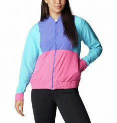 Columbia Kurtka Hike 2033562656. Niebieskie kurtki damskie Columbia, na wiosnę, s, bez wzorów, z elastanu, bez kaptura. Za 167.99 zł.