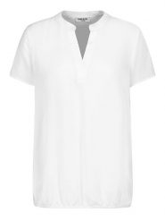 Sublevel Bluzka w kolorze białym rozmiar: XXL. Białe bluzki damskie Sublevel, s, bez wzorów, z wiskozy, klasyczne, bez kołnierzyka, bez ramiączek. Za 43.99 zł.