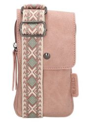 Beagles Torebka w kolorze jasnoróżowym na telefon - 11 x 20 x 2 cm rozmiar: onesize. Różowe torebki klasyczne damskie Beagles, bez wzorów, z materiału, bez dodatków. Za 87.19 zł.