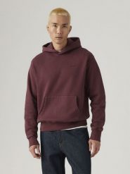 Levi's Bluza w kolorze czerwonym rozmiar: L. Czerwone bluzy z kapturem męskie Levi's, l, z bawełny. Za 139.87 zł.