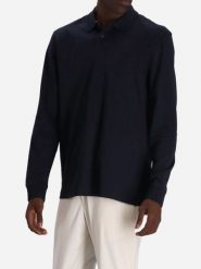Hugo Boss Underwear Koszulka polo w kolorze granatowym rozmiar: M. Niebieskie koszulki polo męskie Hugo Boss Underwear, m, bez wzorów, bez ramiączek. Za 287.95 zł.