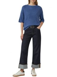 S.Oliver Sweter w kolorze niebieskim rozmiar: 46. Niebieskie swetry klasyczne damskie S.Oliver, s, bez kołnierzyka. Za 108.99 zł.