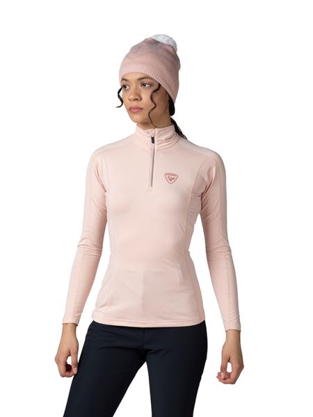Koszulka termoaktywna Rossignol W Classique 1/2 Zip. Czerwone bielizna termoaktywna damska Rossignol, xl, bez wzorów, z dzianiny. Za 319.99 zł.