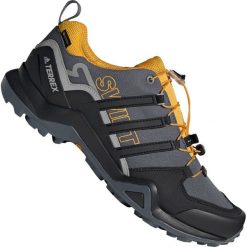 Szare Buty adidas Terrex Swift R2 Gtx M G26555. Szare buty trekkingowe męskie Adidas, na jesień, z gore-texu, bez zapięcia, wspinaczkowe, adidas terrex, gore-tex. W wyprzedaży za 529.00 zł.
