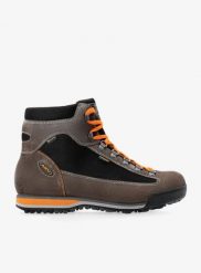 Buty trekkingowe męskie AKU Slope Micro GTX. Brązowe buty trekkingowe męskie Aku, na jesień, z gore-texu, przed kolano, bez zapięcia, trekkingowe, gore-tex. Za 703.99 zł.