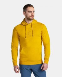 Męska bluza Kilpi LAGOA-M. Żółte bluzy bez kaptura męskie Kilpi, m, z bawełny. Za 179.35 zł.