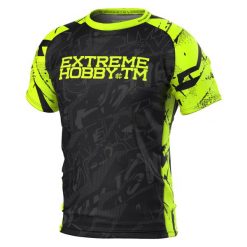 Koszulka Techniczna Sportowa Męska EXTREME HOBBY NEO BLOCK. Zielone t-shirty sportowe męskie EXTREME HOBBY, m, z elastanu, bez ramiączek, do biegania. Za 159.00 zł.