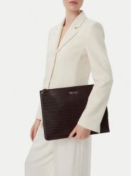 Nine West Aktówka CEO-OFFICE ELEGANCE-LDA9838 Brązowy. Brązowe aktówki damskie Nine West, ze skóry. Za 99.99 zł.