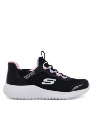 Skechers Sneakersy Bounder - Simple Cut 303585L/BLK Czarny. Czarne buty sportowe dziewczęce Skechers, bez wzorów, z materiału, bez zapięcia. Za 179.10 zł.