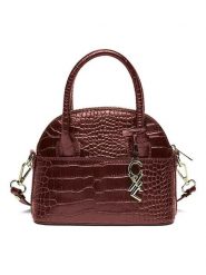 CXL by Christian Lacroix Skórzana torebka "Bel-air" w kolorze brązowym - 21 x 16 x 9 cm rozmiar: onesize. Brązowe torebki klasyczne damskie CXL by Christian Lacroix, bez wzorów, z materiału, bez dodatków. Za 357.63 zł.