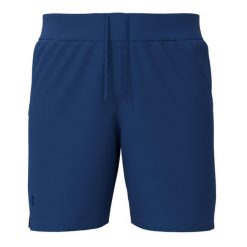 Spodenki krótkie męskie Under Armour LAUNCH ELITE 7'' SHORT. Niebieskie szorty męskie Under Armour, bez wzorów, sportowe. Za 119.99 zł.