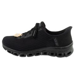Buty Skechers Glide Step 104571/BBK czarne z membraną. Czarne buty sportowe na co dzień damskie bez wzorów. Za 484.08 zł.