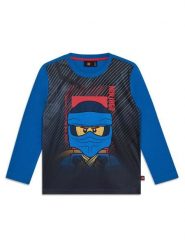 LEGO Bluzka Lwtaffy 704 11010951 Niebieski Regular Fit. Niebieskie t-shirty chłopięce LEGO, bez wzorów, z bawełny, bez ramiączek. Za 99.99 zł.