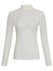 MOSS COPENHAGEN Golf "Flich" w kolorze białym rozmiar: XS/S. Białe golfy damskie MOSS COPENHAGEN, s, bez wzorów, bez ramiączek. Za 96.60 zł.