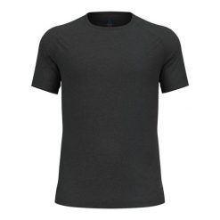 Koszulka do biegania męska Odlo T-shirt crew neck ACTIVE 365. Czarne t-shirty męskie Odlo, m, bez ramiączek, do biegania. Za 201.00 zł.