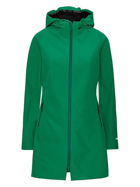 Ilse Jacobsen Płaszcz softshellowy w kolorze zielonym rozmiar: 40. Zielone płaszcze damskie Ilse Jacobsen, bez wzorów, sportowe. Za 293.95 zł.