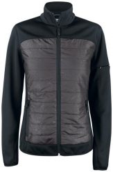 Clique Custer Women lekka pikowana kurtka polarowa czarna – black. Czarne kurtki damskie CLIQUE, s, bez wzorów, z polaru, bez kaptura. Za 317.98 zł.