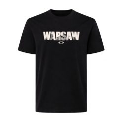 Koszulka sportowa męska Oakley SKYLINE WARSAW FOA408852-02E. Czarne t-shirty sportowe męskie Oakley, m, bez ramiączek. Za 127.59 zł.