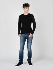 Guess Jeansy "Miami" | M3GAN1D4Z51 | Mężczyzna | Granatowy. Niebieskie jeansy męskie Guess. W wyprzedaży za 269.00 zł.