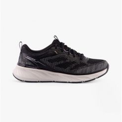 Buty damskie SKECHERS Edgeride Power Flow. Czarne buty sportowe na co dzień damskie Skechers, bez wzorów. Za 269.99 zł.
