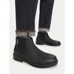 Sztyblety Guess Jeans. Czarne sztyblety męskie Guess Jeans, z jeansu, bez zapięcia. Za 299.99 zł.