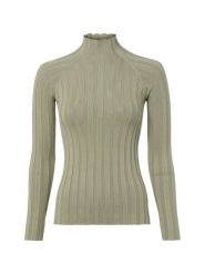 Marie Lund dzianinowa koszulka z długim rękawem Kobiety zielony, XS. Zielone t-shirty damskie Marie Lund, uniwersalny, bez wzorów, z dzianiny, bez kołnierzyka. Za 139.95 zł.