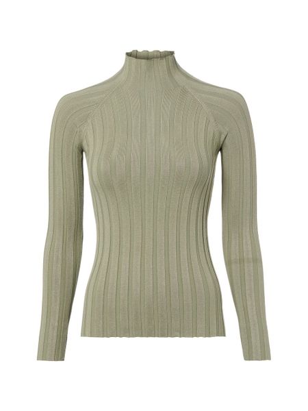 Marie Lund dzianinowa koszulka z długim rękawem Kobiety zielony, XS. Zielone t-shirty damskie Marie Lund, uniwersalny, bez wzorów, z dzianiny, bez kołnierzyka. Za 139.95 zł.