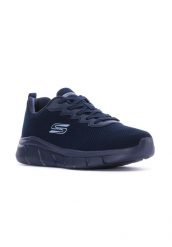 Buty sportowe męskie Skechers Bobs B Flex Chill. Niebieskie buty sportowe na co dzień męskie Skechers, z meshu, bez zapięcia, trekkingowe. Za 276.00 zł.