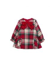 Abel & Lula Sukienka codzienna 5509 Czerwony Regular Fit. Czerwone sukienki dziewczęce Abel & Lula, bez wzorów, z syntetyku, bez ramiączek. Za 289.99 zł.