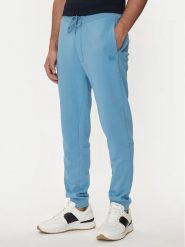 Boss Spodnie dresowe Sestart 50509303 Niebieski Regular Fit. Niebieskie spodnie dresowe męskie Boss, bez wzorów, z bawełny. Za 599.99 zł.