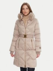 Marciano Guess Płaszcz zimowy 5BGL38 7374A Écru Regular Fit. Płaszcze damskie Marciano Guess, na zimę, z aplikacjami, z syntetyku. Za 1,389.00 zł.