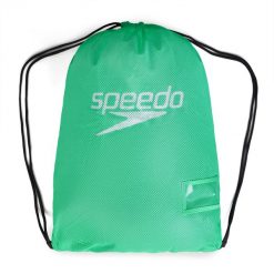 Plecak worek sportowy unisex Speedo Equip Mesh Bag. Zielone plecaki damskie Speedo, bez wzorów, z meshu. Za 67.64 zł.
