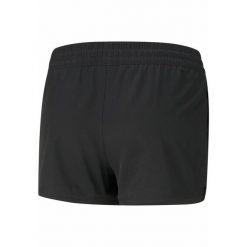 Damskie szorty treningowe Performance Woven 3" PUMA Black. Czarne spodenki sportowe damskie Puma, bez wzorów, sportowe. Za 49.99 zł.