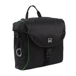 Prosta torba na bagażnik Willex 300. Czarne torebki klasyczne damskie willex, bez wzorów, bez dodatków. Za 391.50 zł.