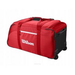 Torba tenisowa Wilson Super Tour Travel czerwona. Czerwone torebki klasyczne damskie Wilson, bez wzorów, bez dodatków. Za 649.00 zł.