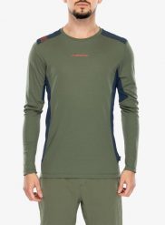 Bluza termoaktywna La Sportiva Beyond Long Sleeve. Zielone bluzy bez kaptura męskie La Sportiva, l, z materiału. Za 368.49 zł.