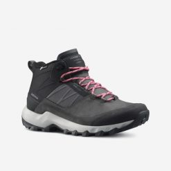 Buty turystyczne damskie Quechua MH500 Mid wodoodporne. Brązowe obuwie trekkingowe damskie QUECHUA. Za 329.99 zł.