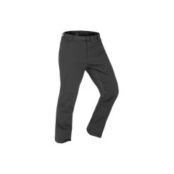 Spodnie turystyczne SH500 X-Warm męskie. Szare spodnie materiałowe męskie QUECHUA, bez wzorów, z elastanu. Za 129.99 zł.