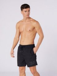 DKNY Szorty kąpielowe w kolorze czarnym rozmiar: S. Czarne szorty sportowe męskie DKNY, s, z materiału, outdoorowe. Za 78.45 zł.